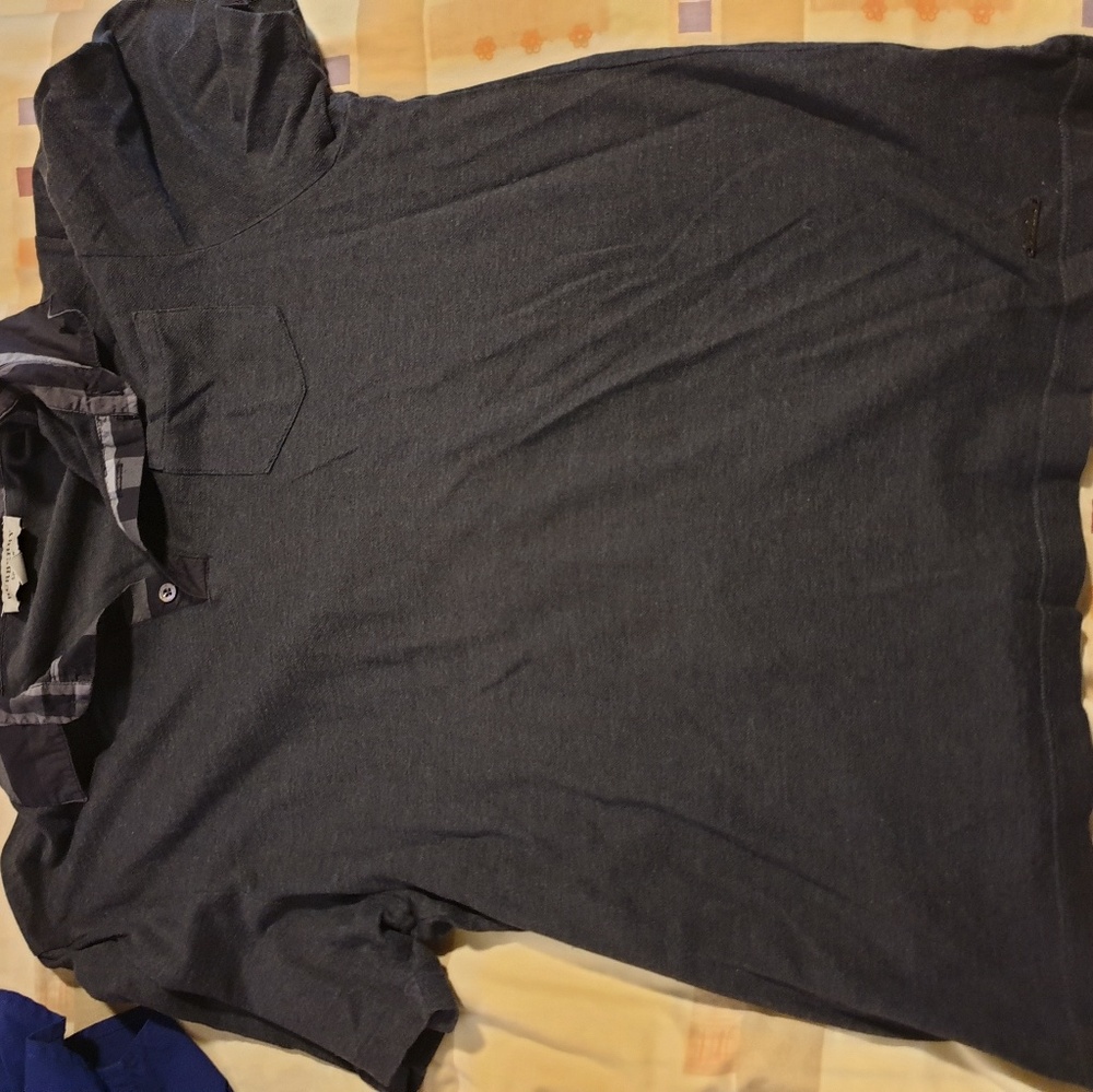 Burberry black polo